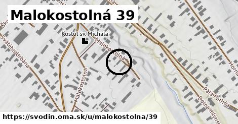 Malokostolná 39, Svodín