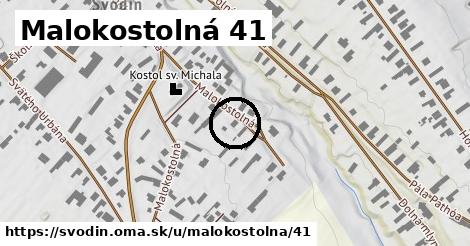 Malokostolná 41, Svodín