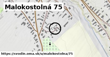 Malokostolná 75, Svodín