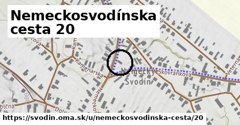 Nemeckosvodínska cesta 20, Svodín