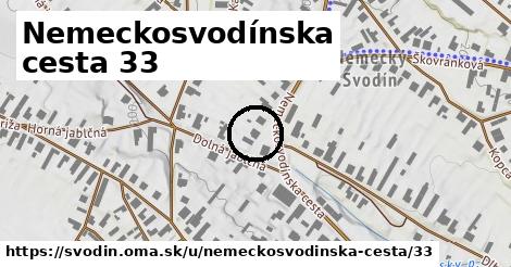 Nemeckosvodínska cesta 33, Svodín