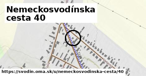 Nemeckosvodínska cesta 40, Svodín