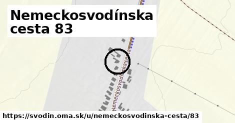 Nemeckosvodínska cesta 83, Svodín