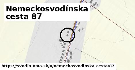 Nemeckosvodínska cesta 87, Svodín