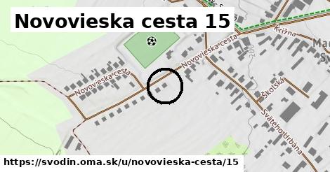 Novovieska cesta 15, Svodín