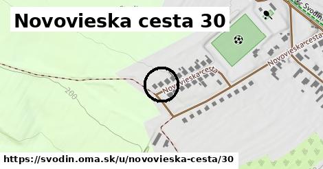 Novovieska cesta 30, Svodín