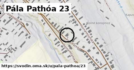 Pála Pathóa 23, Svodín