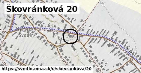 Škovránková 20, Svodín