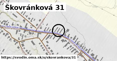 Škovránková 31, Svodín