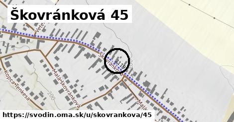 Škovránková 45, Svodín