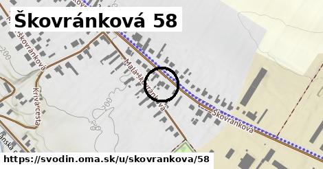 Škovránková 58, Svodín