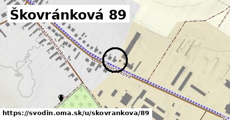 Škovránková 89, Svodín