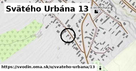 Svätého Urbána 13, Svodín