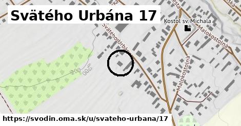 Svätého Urbána 17, Svodín