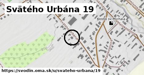 Svätého Urbána 19, Svodín