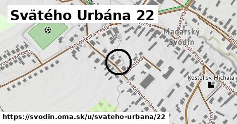 Svätého Urbána 22, Svodín