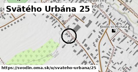 Svätého Urbána 25, Svodín