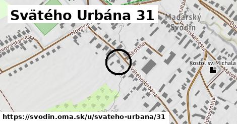 Svätého Urbána 31, Svodín