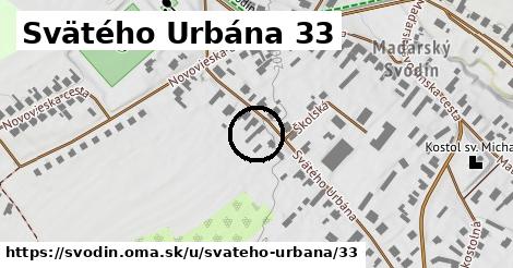 Svätého Urbána 33, Svodín