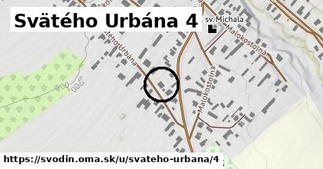 Svätého Urbána 4, Svodín