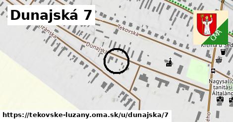 Dunajská 7, Tekovské Lužany