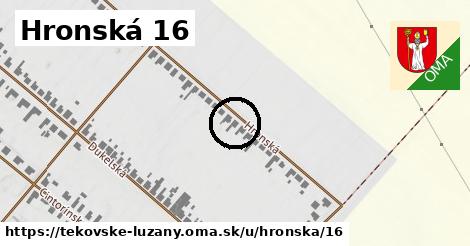 Hronská 16, Tekovské Lužany