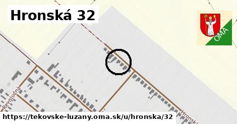 Hronská 32, Tekovské Lužany