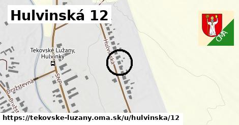 Hulvinská 12, Tekovské Lužany