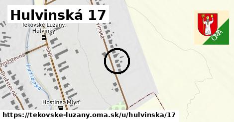 Hulvinská 17, Tekovské Lužany