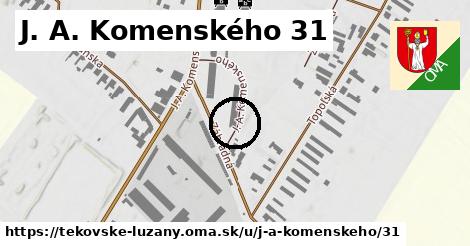 J. A. Komenského 31, Tekovské Lužany