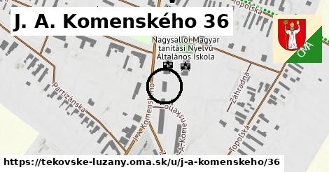 J. A. Komenského 36, Tekovské Lužany