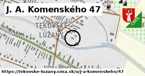 J. A. Komenského 47, Tekovské Lužany