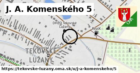 J. A. Komenského 5, Tekovské Lužany