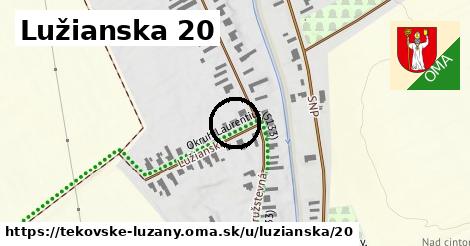 Lužianska 20, Tekovské Lužany