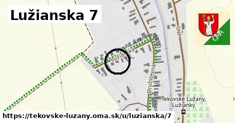 Lužianska 7, Tekovské Lužany