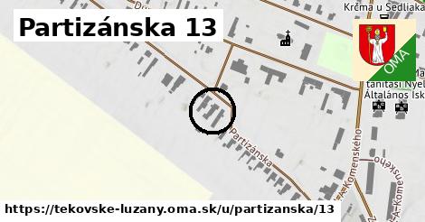 Partizánska 13, Tekovské Lužany