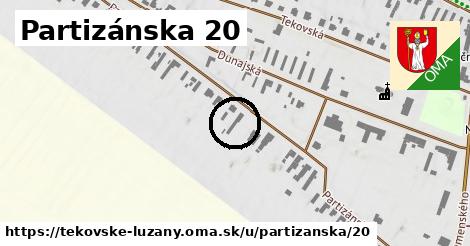 Partizánska 20, Tekovské Lužany