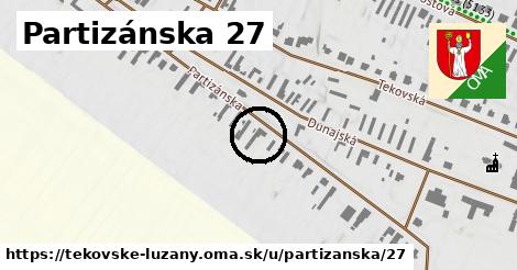 Partizánska 27, Tekovské Lužany