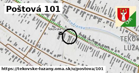 Poštová 101, Tekovské Lužany