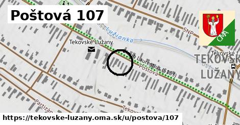 Poštová 107, Tekovské Lužany