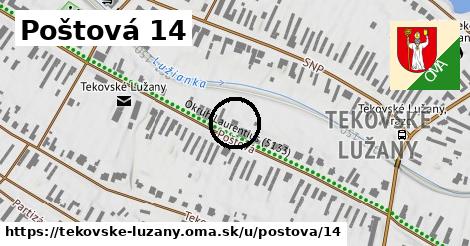 Poštová 14, Tekovské Lužany