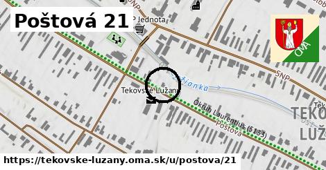 Poštová 21, Tekovské Lužany