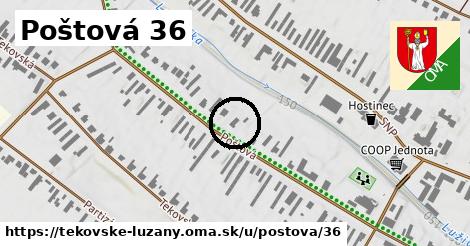 Poštová 36, Tekovské Lužany