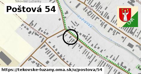 Poštová 54, Tekovské Lužany