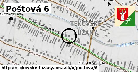 Poštová 6, Tekovské Lužany