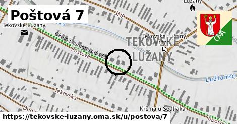 Poštová 7, Tekovské Lužany