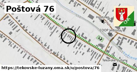 Poštová 76, Tekovské Lužany