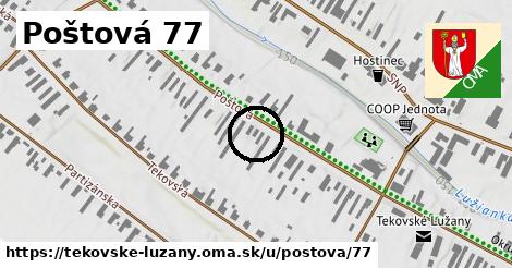 Poštová 77, Tekovské Lužany