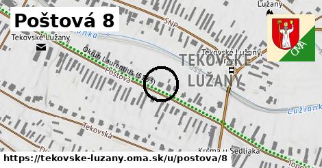 Poštová 8, Tekovské Lužany