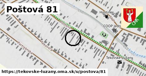 Poštová 81, Tekovské Lužany